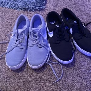 Black and Grey Nike SB bundle Size 7